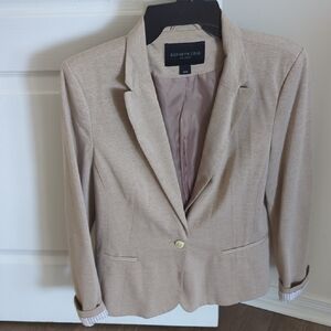 Gently Used Kenneth Cole Light Beige Women's Single-Button Blazer